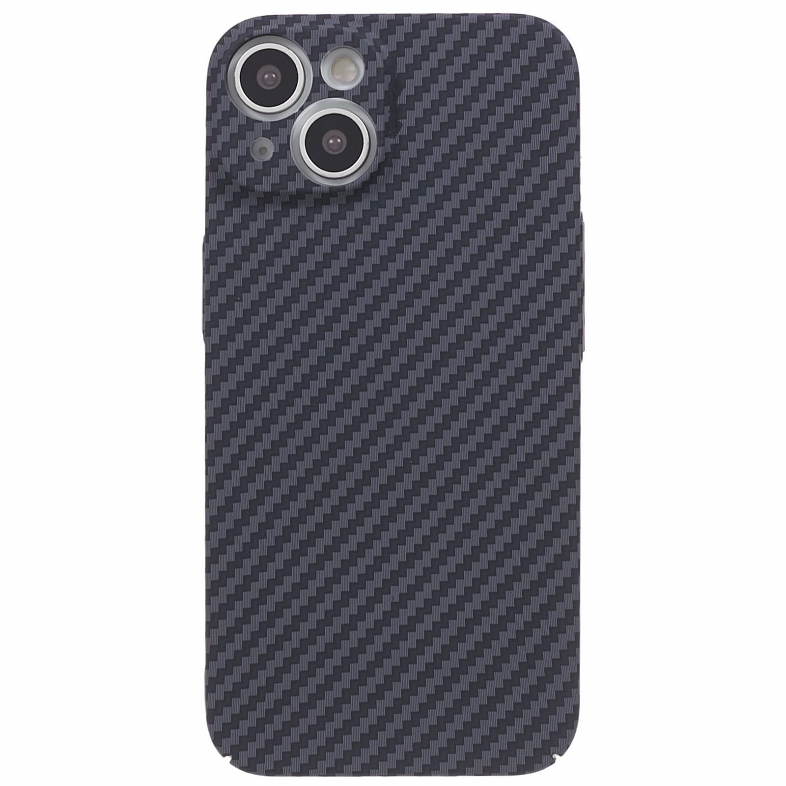 DFANS For iPhone 14 Carbon Fiber Texture Phone Case Hard PC Back Cover DFANS For iPhone 14 Carbon Fiber Texture Phone Case Hard PC Back Cover